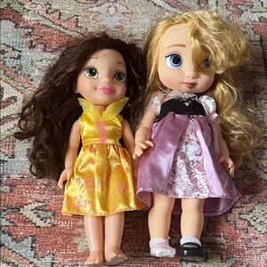 Disney Dolls Set - Belle and Aurora